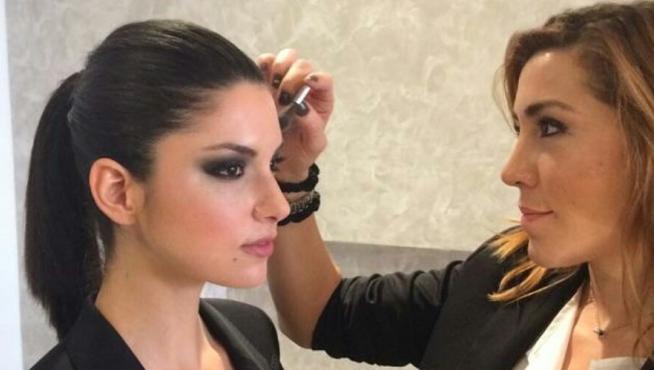 Una zaragozana en Nueva York se hace hueco en el mundo del maquillaje