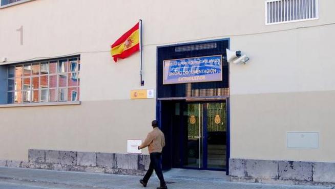Oficina de Extranjería de Zaragoza.