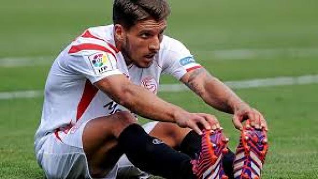 Daniel Carriço, durante un partido con el Sevilla