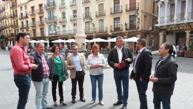Imagen de los candidatos del PP por Teruel a las elecciones del 26-J.