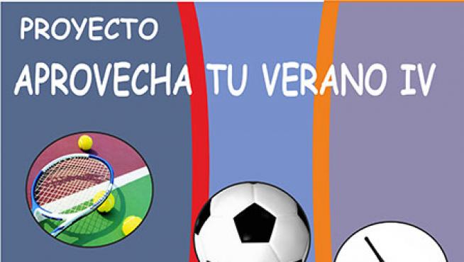 Cartel del programa 'Aprovecha tu Verano' del Campo de Cariñena.