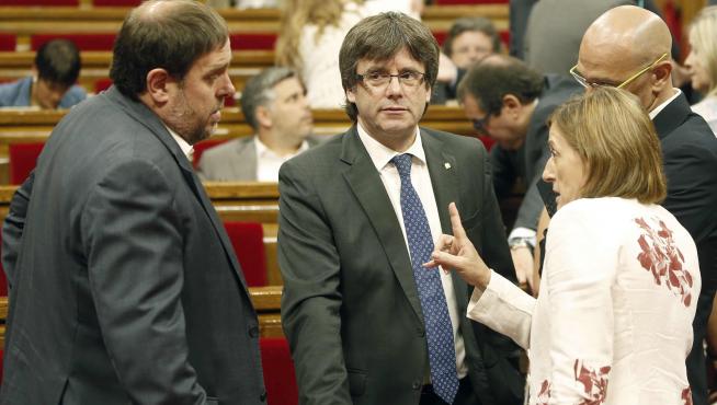 El Parlament catalán este miércoles