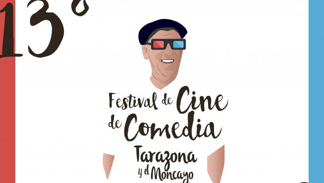 Paco Martínez Soria, protagonista del cartel del XIII Festival de Cine de Comedia de Tarazona y el Moncayo.