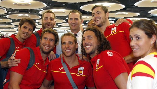 El Rey despide a los deportistas españoles que van a los Juegos Olímpicos