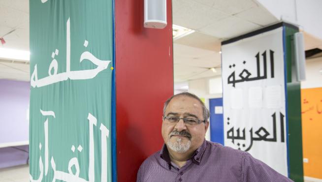 Fawaz Nahhas, presidente de la Comunidad Islámica de Zaragoza