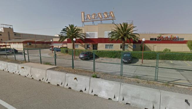 Fábrica de Chocolates Lacasa, ubicada en la carretera de Logroño