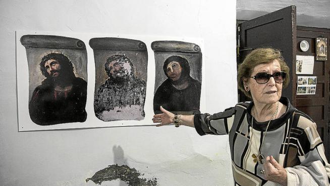 La restauración del Ecce Homo de Cecilia Giménez ha llevado el nombre de Borja por todo el mundo.
