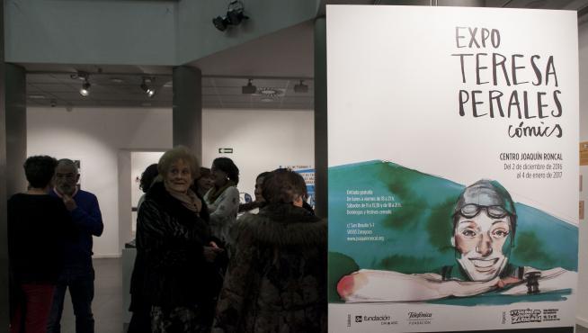 La exposición se puede ver en el Centro Joaquín Roncal hasta el 4 de enero.