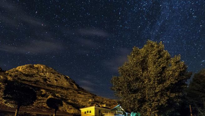 El albergue de las estrellas brilla en Aliaga