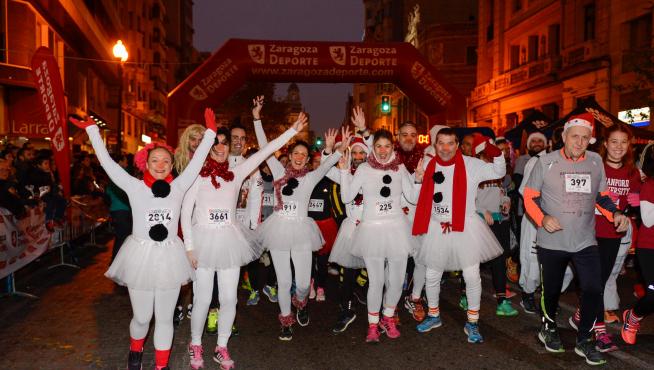 Carrera de San Silvestre en Zaragoza