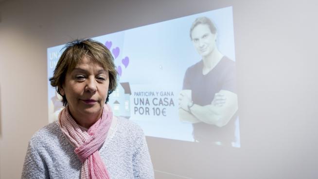 Teresa Pardo ha salido premiada de la campaña 'Una casa, una vida'.