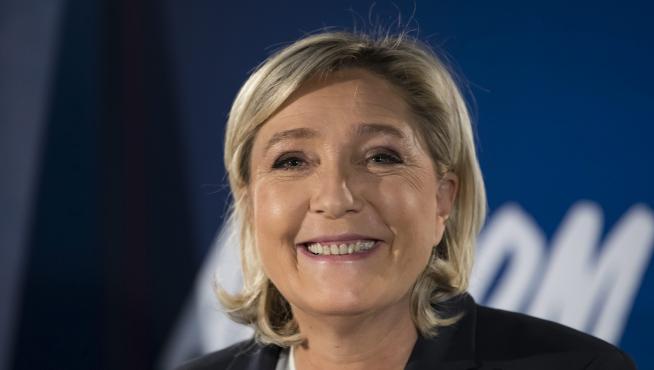 Marine Le Pen en una foto de archivo.