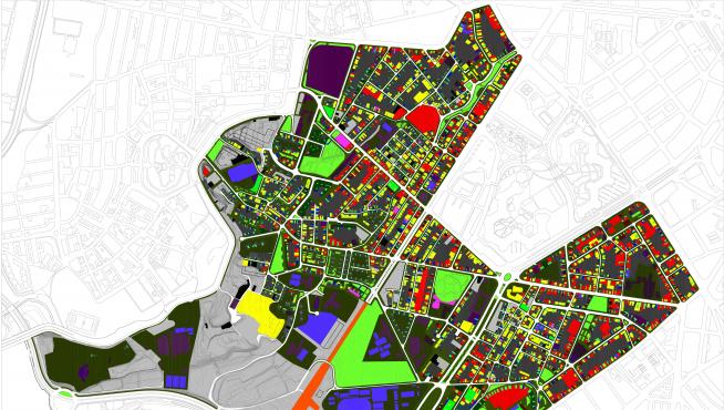 Mapeo de usos de planta baja de San José