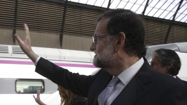 El presidente del Gobierno ha celebrado el 25 aniversario de la alta velocidad en España