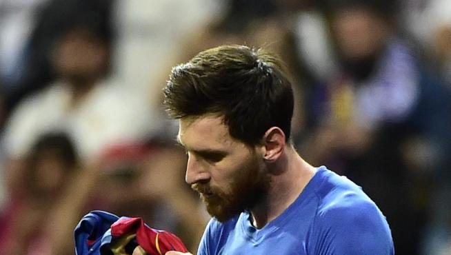 Messi, en un partido de la pasada temporada
