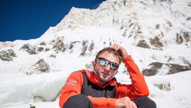 El alpinista suizo Ueli Steck
