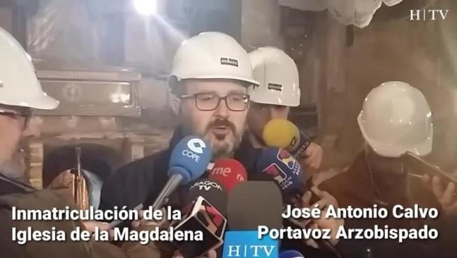 José Antonio Calvo: "El Ayuntamiento no tiene legitimidad para pedir la inmatriculación"