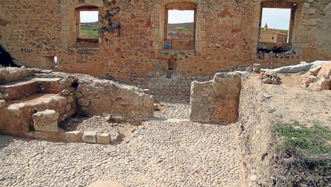 Excavaciones llevadas a cabo en el Palacio de Berlanga.