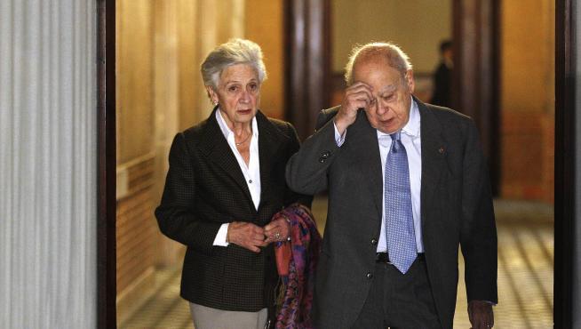 Marta Ferrusola y Jordi Pujol en una foto de archivo.