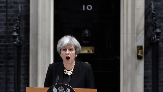La primera ministra británica, la conservadora Theresa May