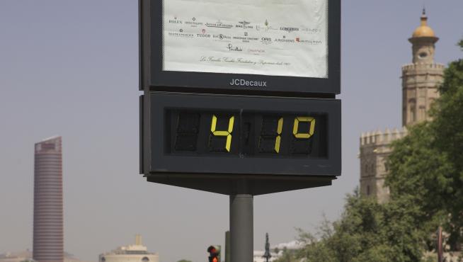 La ola de calor, en su punto más álgido en Zaragoza.