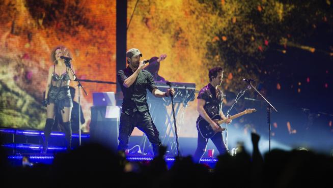 El concierto de Enrique Iglesias en Santander acaba en pitada.