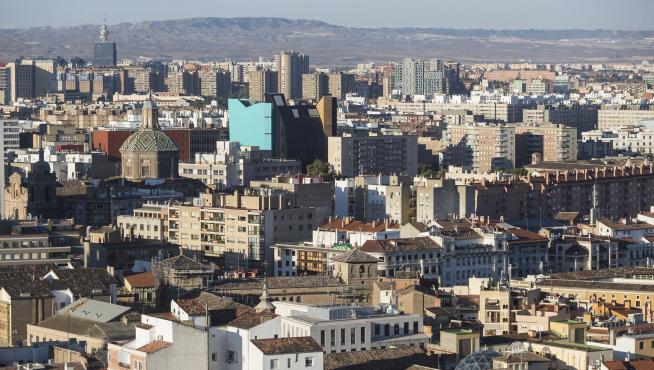 La mayoría de vivienda vacías de los bancos se concentran en la capital aragonesa.