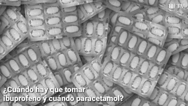 ¿Ibuprofeno o paracetamol?