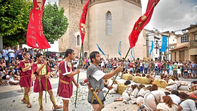 Recreación de la batalla de Vulcanalia en Mara, en una edición anterior.