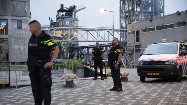 Una furgoneta con bidones de gas levantó las alarmas en Rotterdam