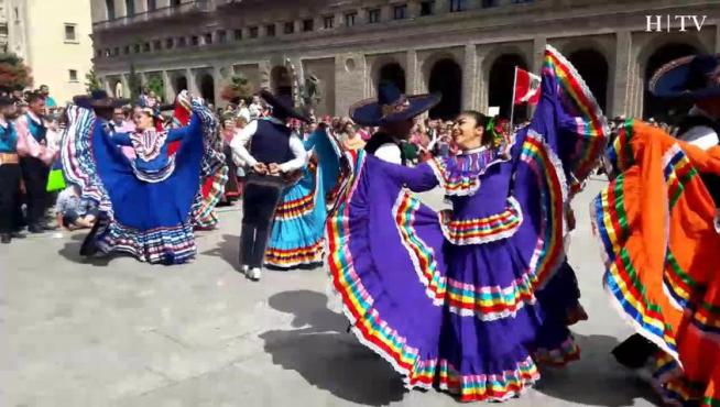 El XXVI Encuentro Internacional del Folklore llega a Zaragoza