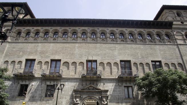 Palacio de los Luna o Condes de Morata en Zaragoza, sede del TSJA