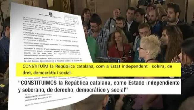Así ha llegado la declaración de independencia al Parlament