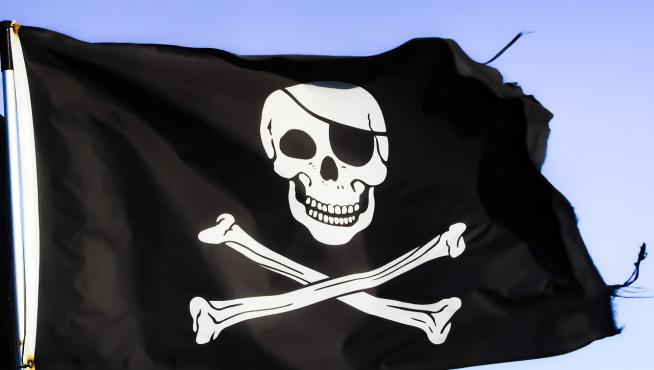 La bandera pirata, el terror de los mares.