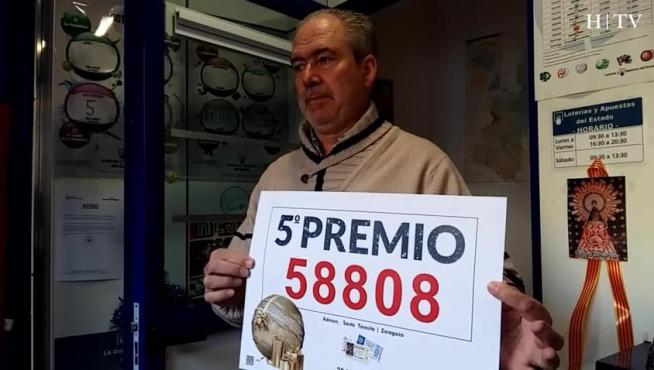 Un quinto premio toca en César Augusto