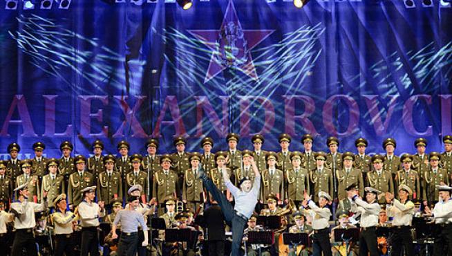 El coro del Ejército Ruso en 2015