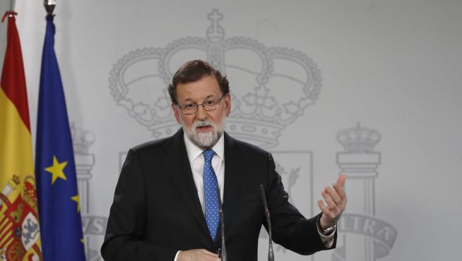 Mariano Rajoy se reunió este jueves con el líder de la formación naranja.
