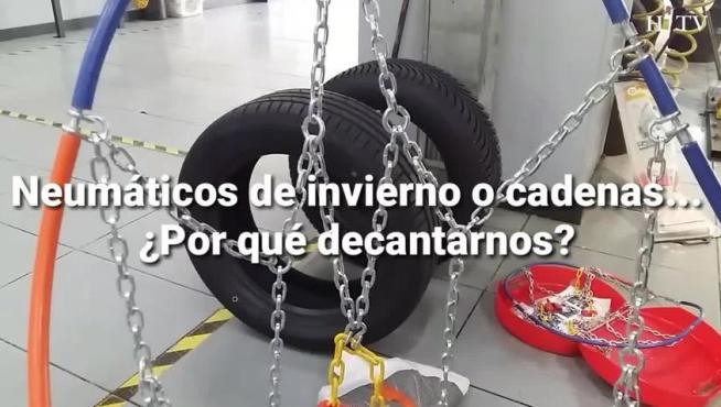 Neumáticos de invierno vs cadenas...¿Cuál es la mejor opción?