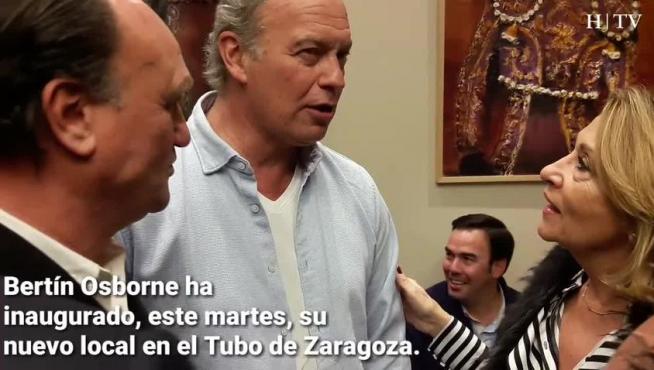 Bertin Osbone inaugura su restaurante en Zaragoza