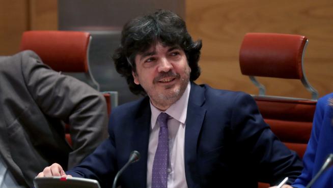 El aragonés Mario Garcés, secretario de Estado de Servicios Sociales e Igualdad, en la Comisión de Igualdad del Senado de este lunes