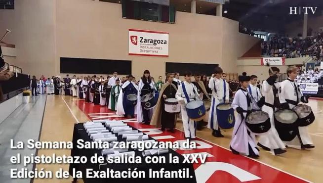 La exaltación infantil de las Cofradías da el pistoletazo de salida a la Semana Santa