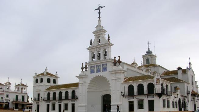 Ermita de El Rocío en Almonte, Huelva.