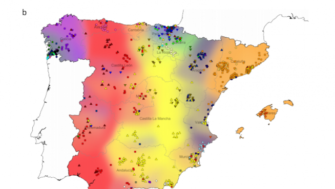 Mapa genético de España