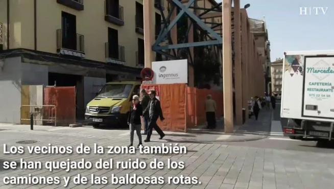 Quejas por las molestias del Mercado Central provisional