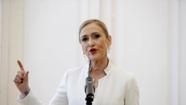 La expresidenta de la Comunidad de Madrid, Cristina Cifuentes
