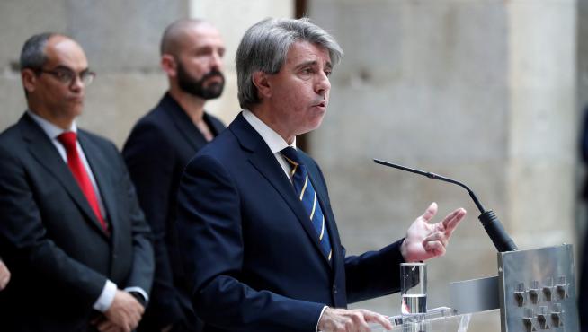 Ángel Garrido, presidente de la Comunidad de Madrid.