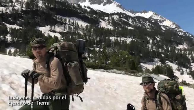 El Ejército de Tierra se prepara para ir a la Antártida en el valle de Benasque