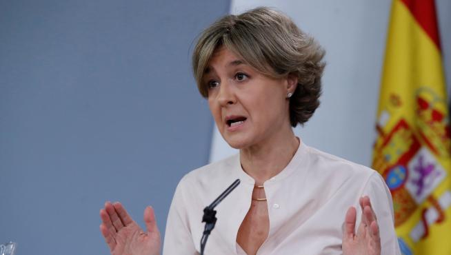 Isabel García Tejerina, ministra de Agricultura y Pesca, Alimentación y Medio Ambiente.