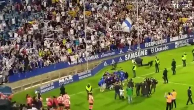La Romareda despide al Real Zaragoza por todo lo alto