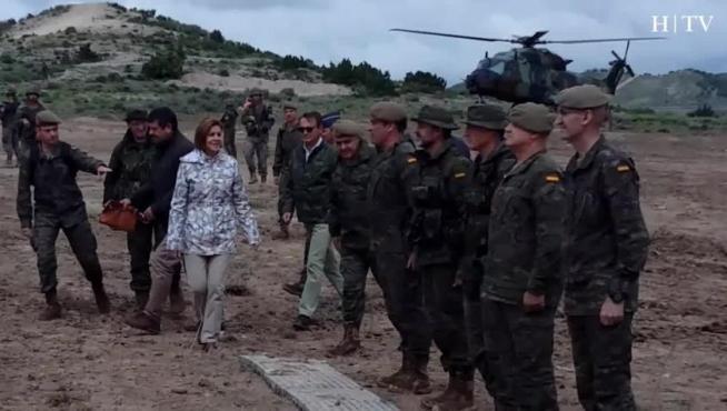La tromba de Madrid modifica el viaje de Cospedal a San Gregorio
